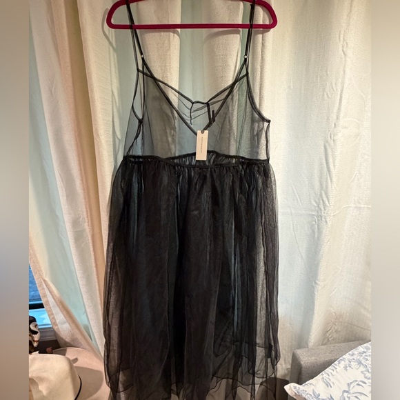 Sheer Black Anthropologie Dress - Picture 2 of 2